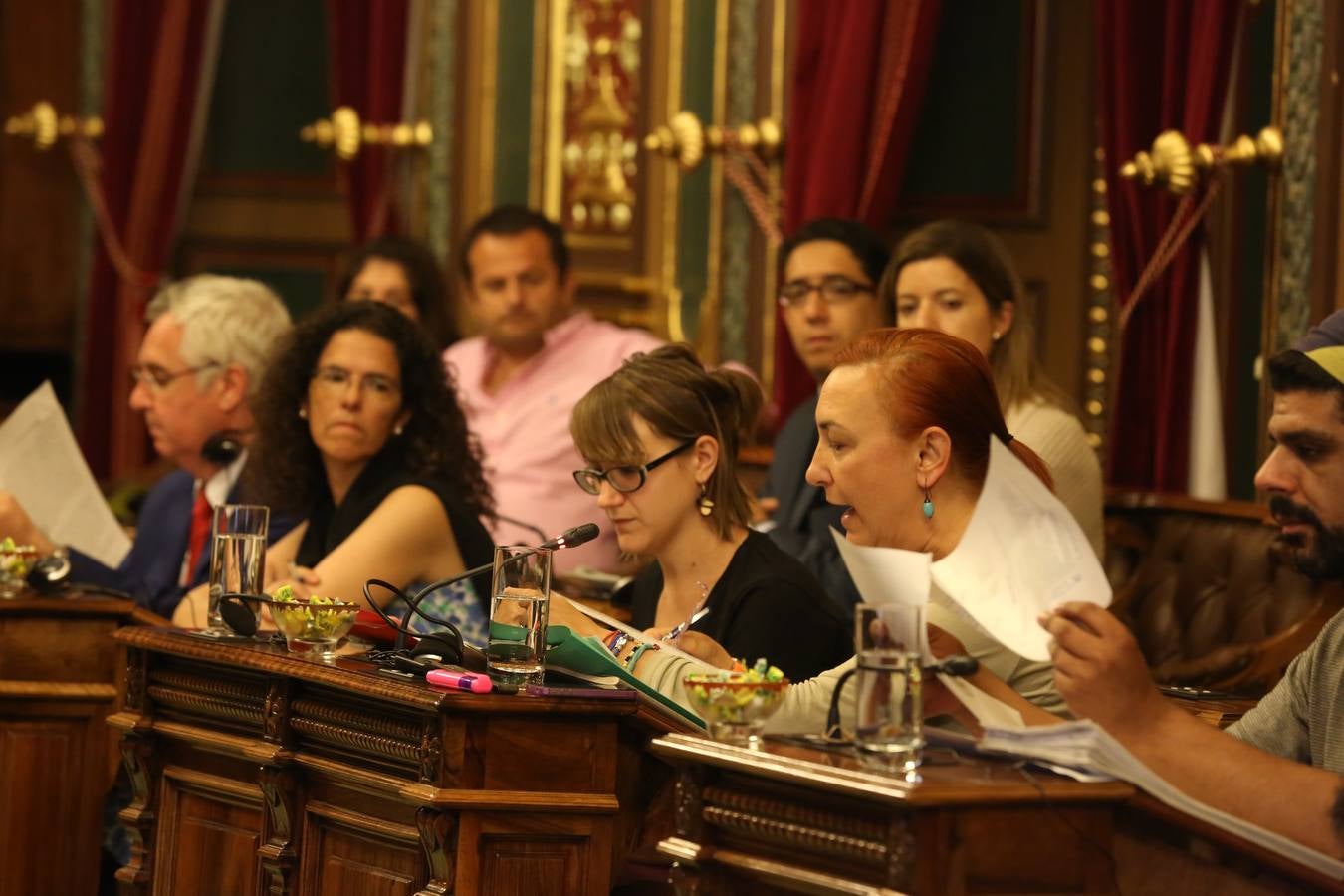 El primer pleno de Juan Mari Aburto como alcalde de Bilbao