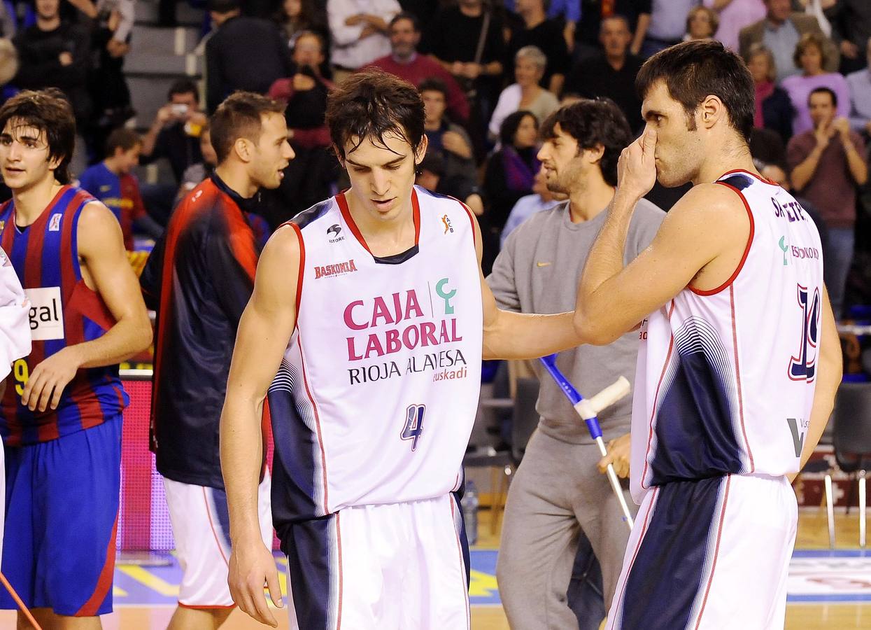 El paso del San Emeterio por el Baskonia