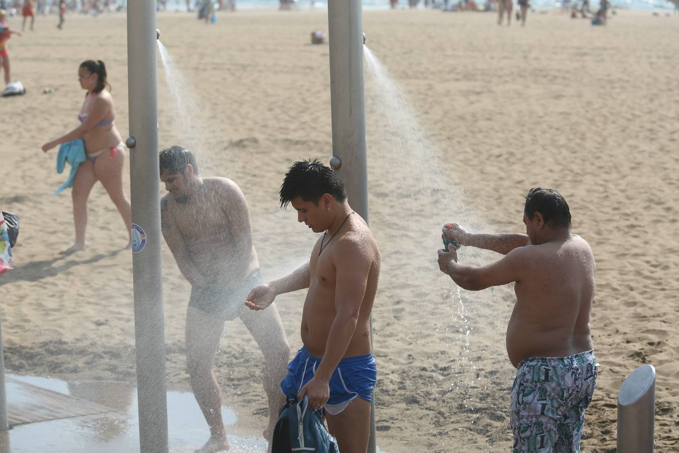 Bizkaia alcanza los 40 grados en una jornada de calor asfixiante