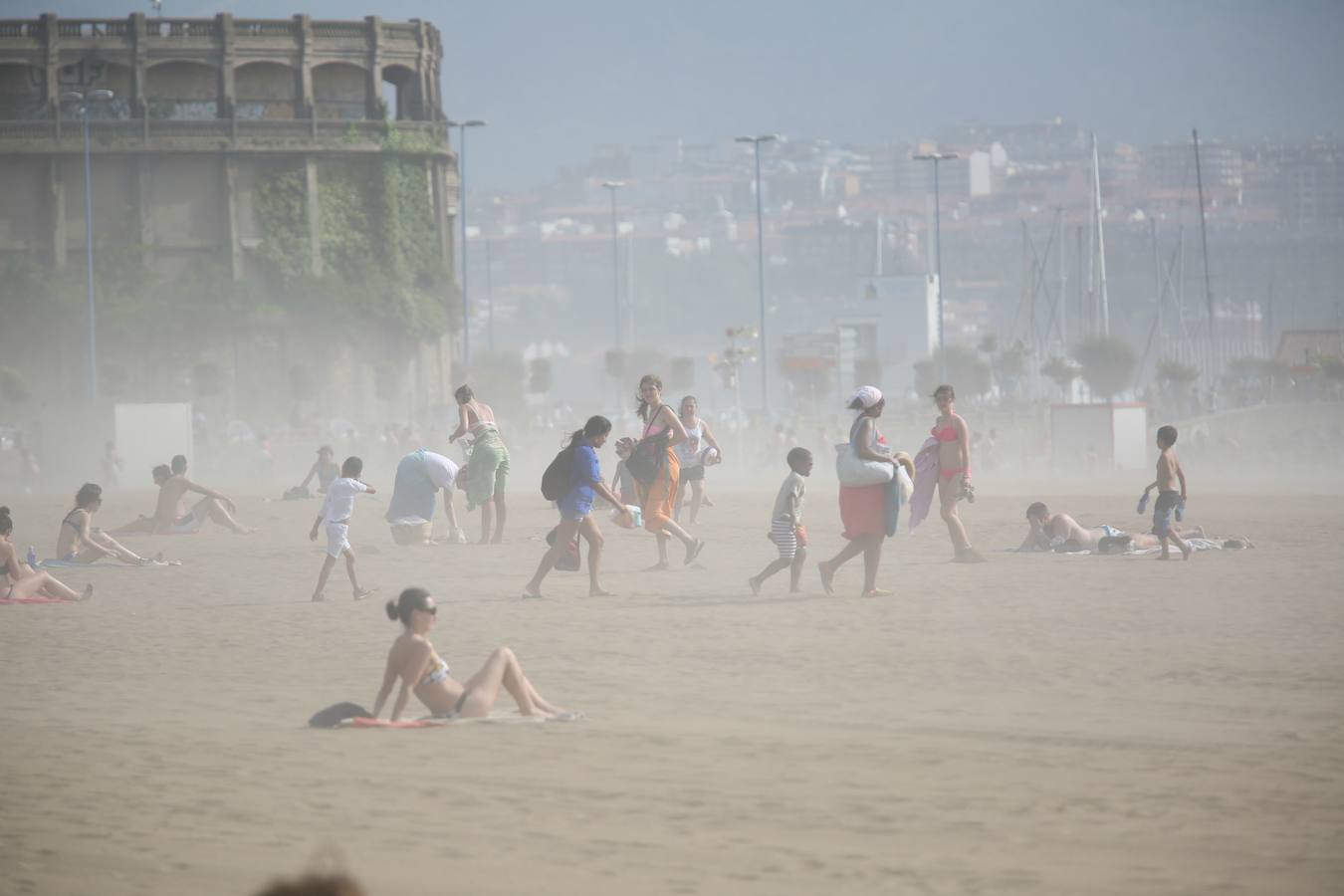 Bizkaia alcanza los 40 grados en una jornada de calor asfixiante