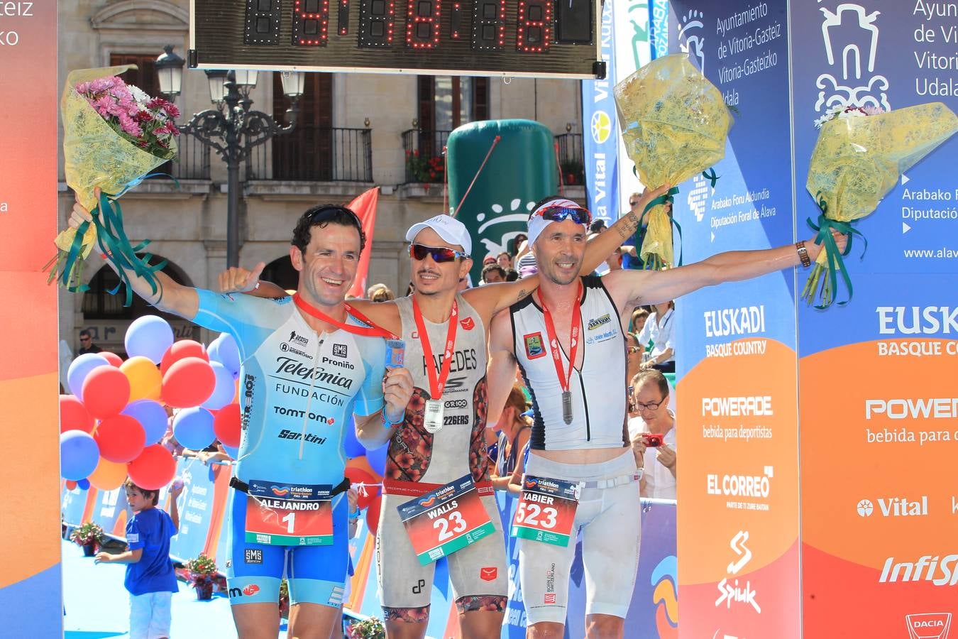 Los mejores momentos del Triatlón de Vitoria