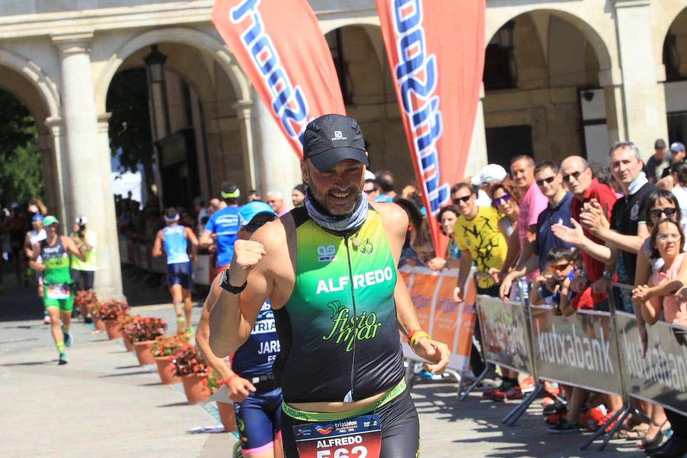 Triatlón de Vitoria, sufrimiento con recompensa