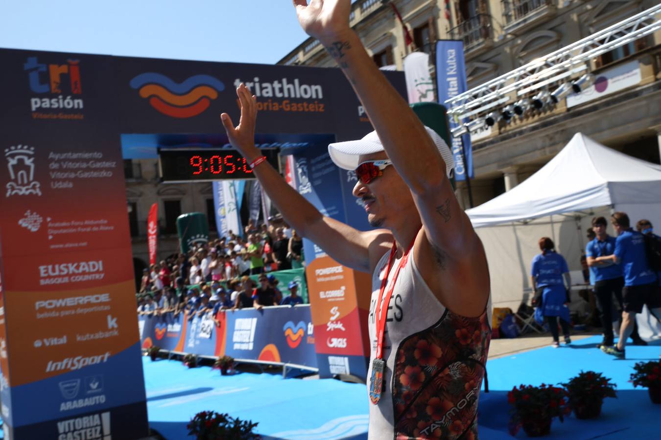 Triatlón de Vitoria, sufrimiento con recompensa