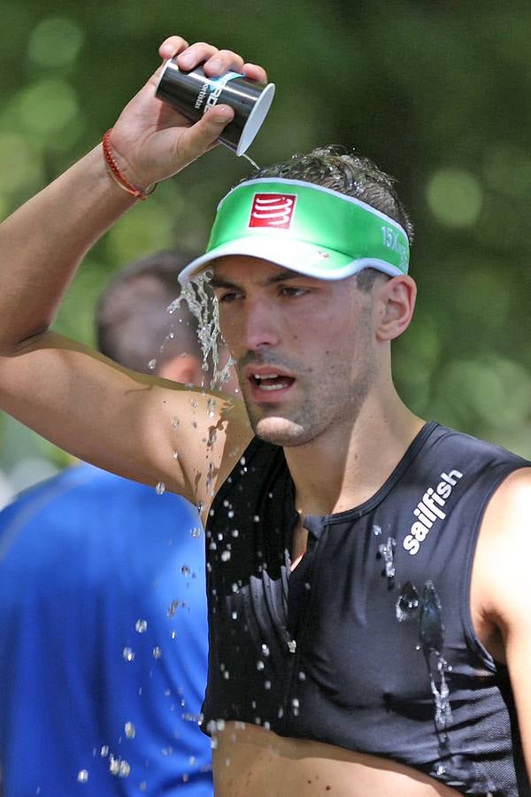 Triatlón de Vitoria, sufrimiento con recompensa