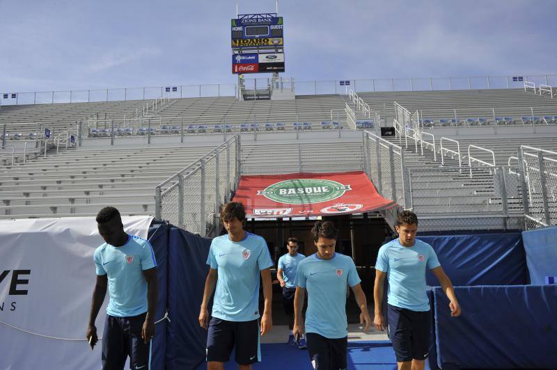 El Athletic entrena en Boise