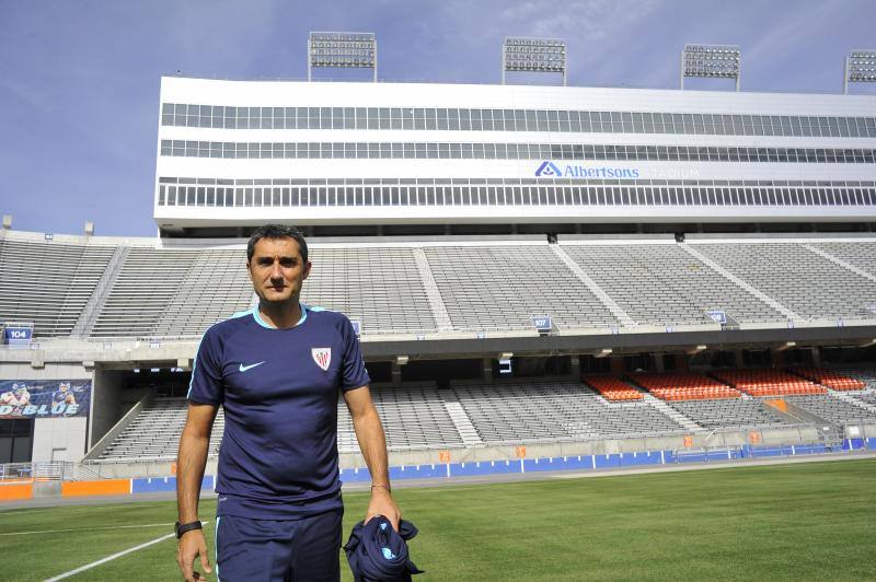 El Athletic entrena en Boise