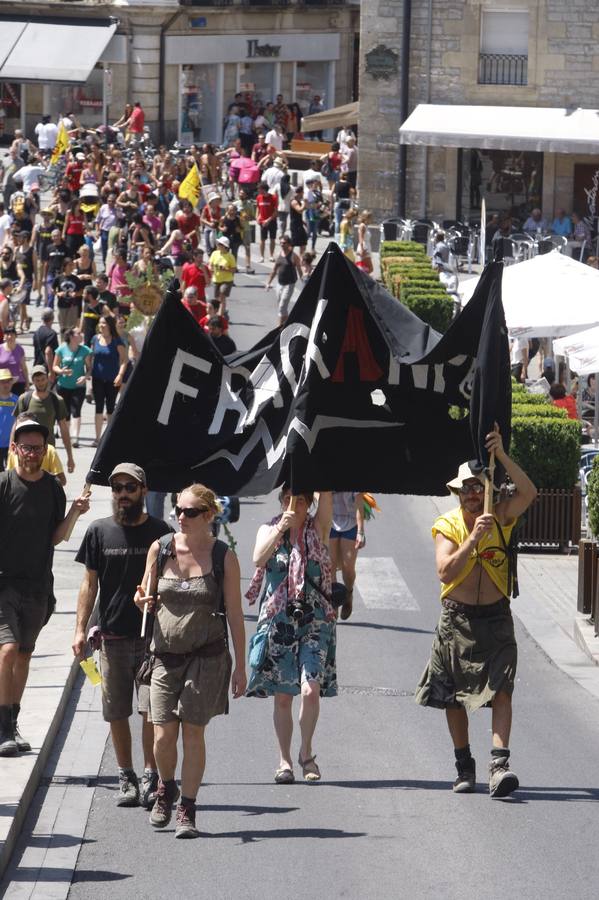 El movimiento antifracking se instala en Vitoria