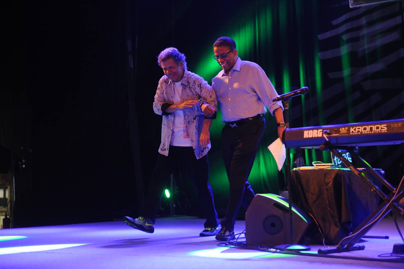 Chick Corea y Herbie Hancock deslumbran en el cierre del Festival de Vitoria