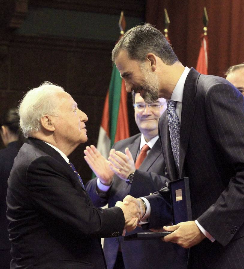 La visita de Felipe VI a Bilbao, en imágenes