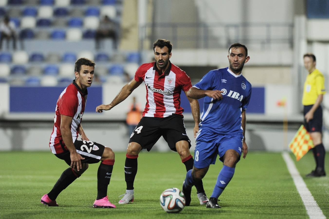 El Inter Baku-Athletic, en imágenes