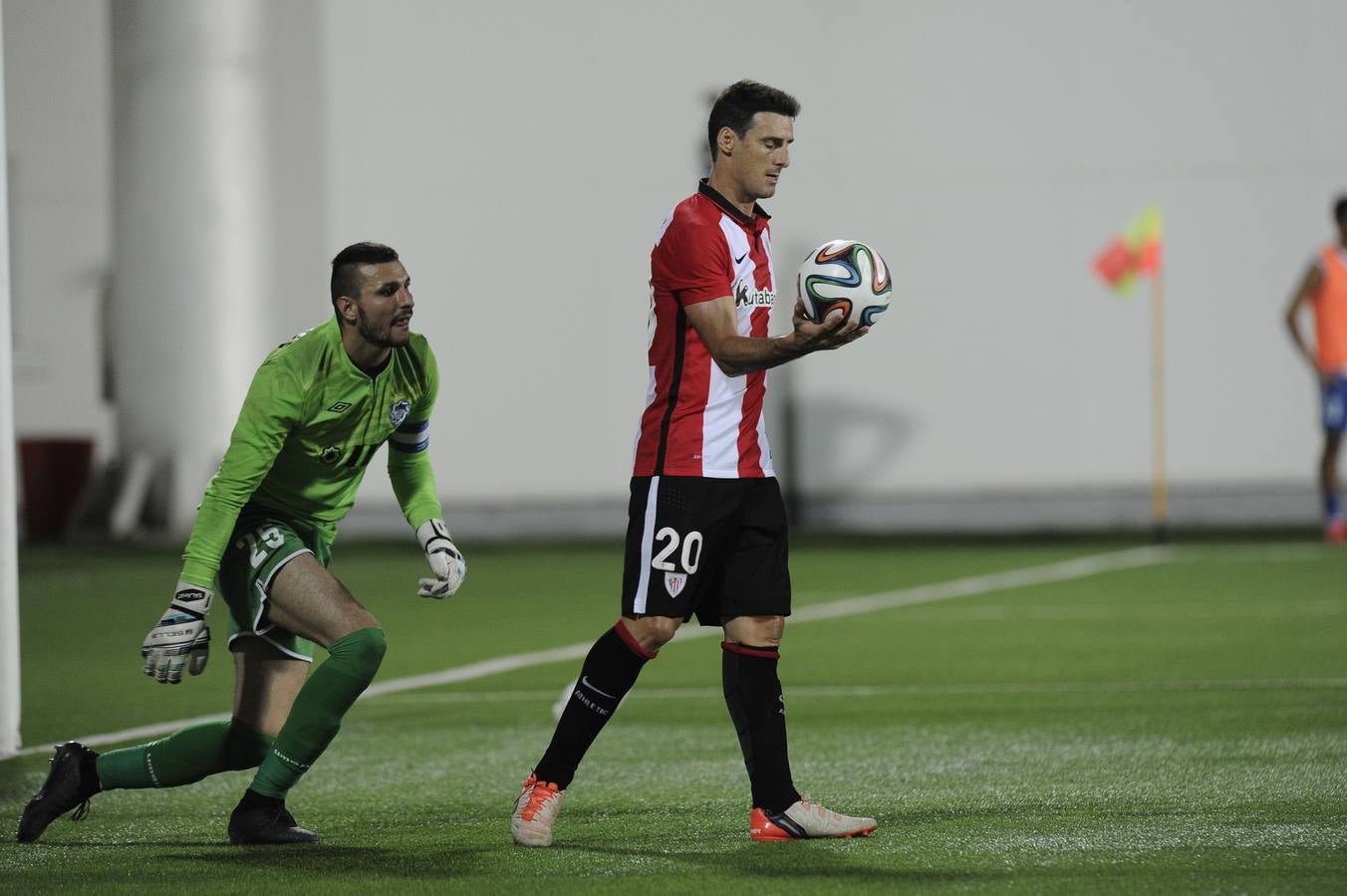 El Inter Baku-Athletic, en imágenes