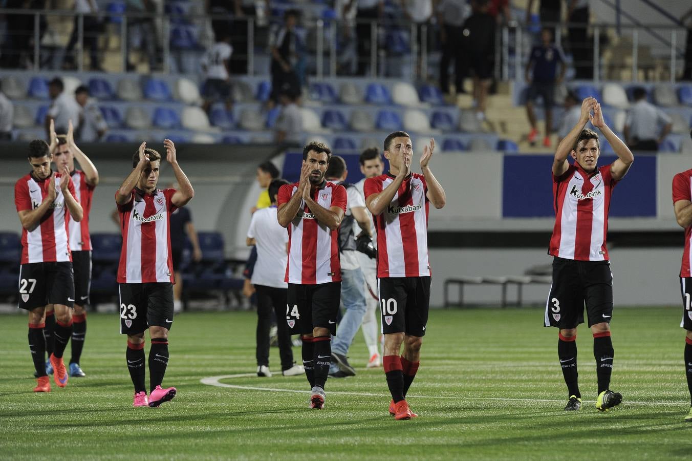 El Inter Baku-Athletic, en imágenes