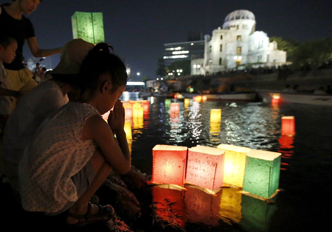 Los japoneses reviven el horror de Hiroshima