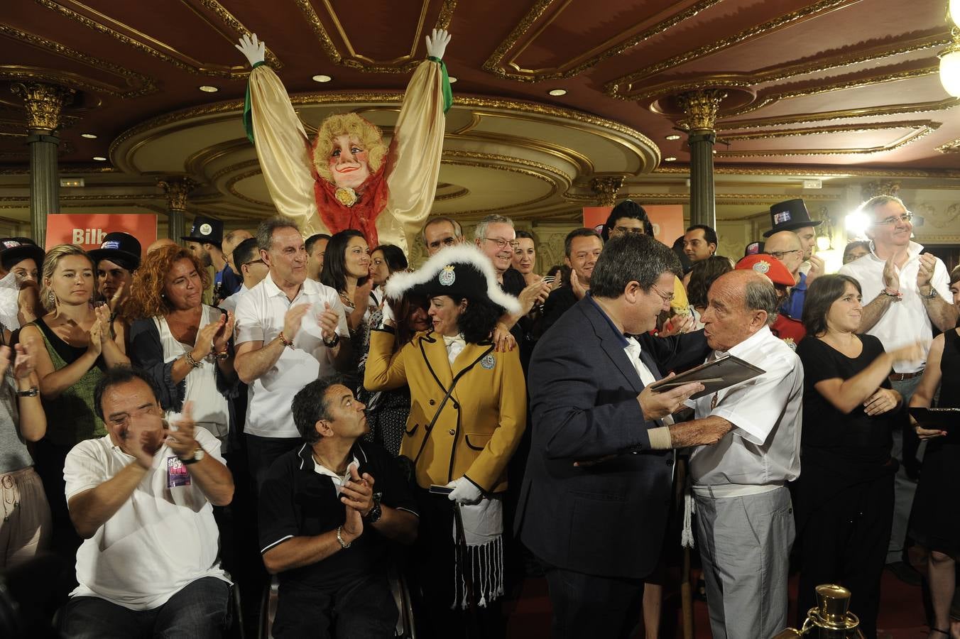 La recepción en el Ayuntamiento