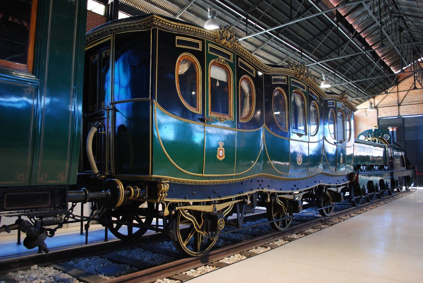 La gran joya del depósito, el Convoy Real, construido para los monarcas portugueses.. 