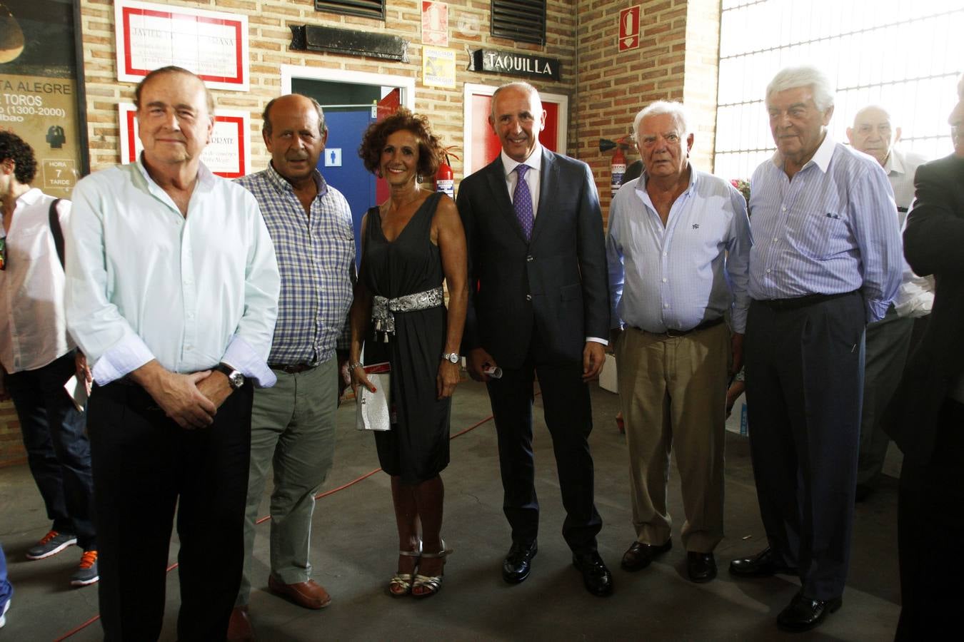 Jon Ortuzar, Rafa Bustamante, Mirelur y Josu Erkoreka, Agustín Martínez Bueno y José Julián Lertxundi.