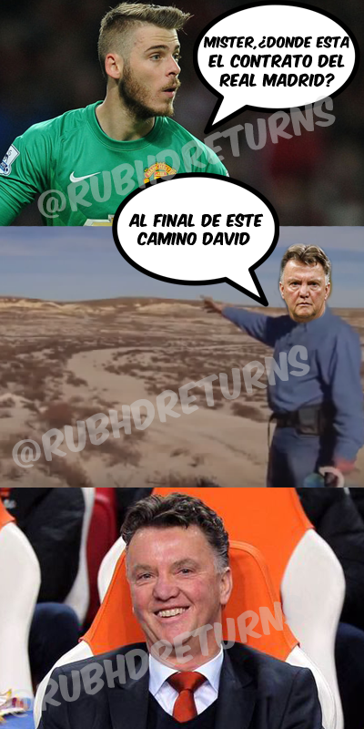 La red saca los colores al caso De Gea a golpe de meme