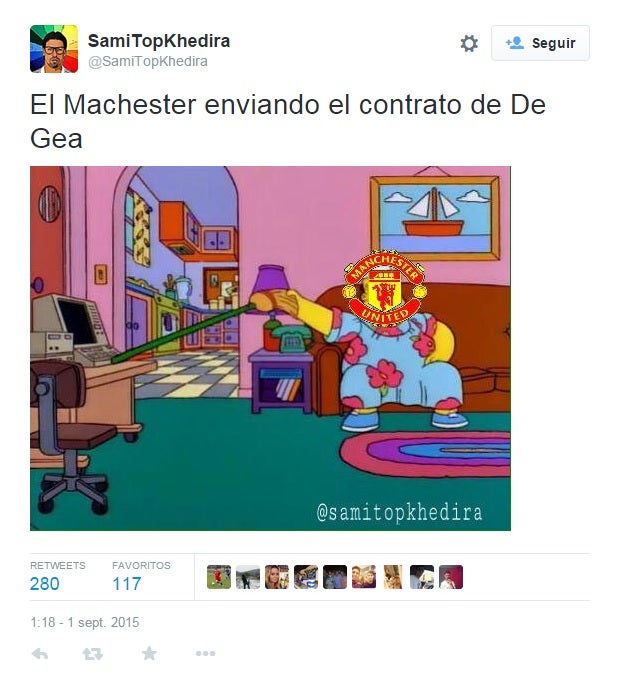 La red saca los colores al caso De Gea a golpe de meme