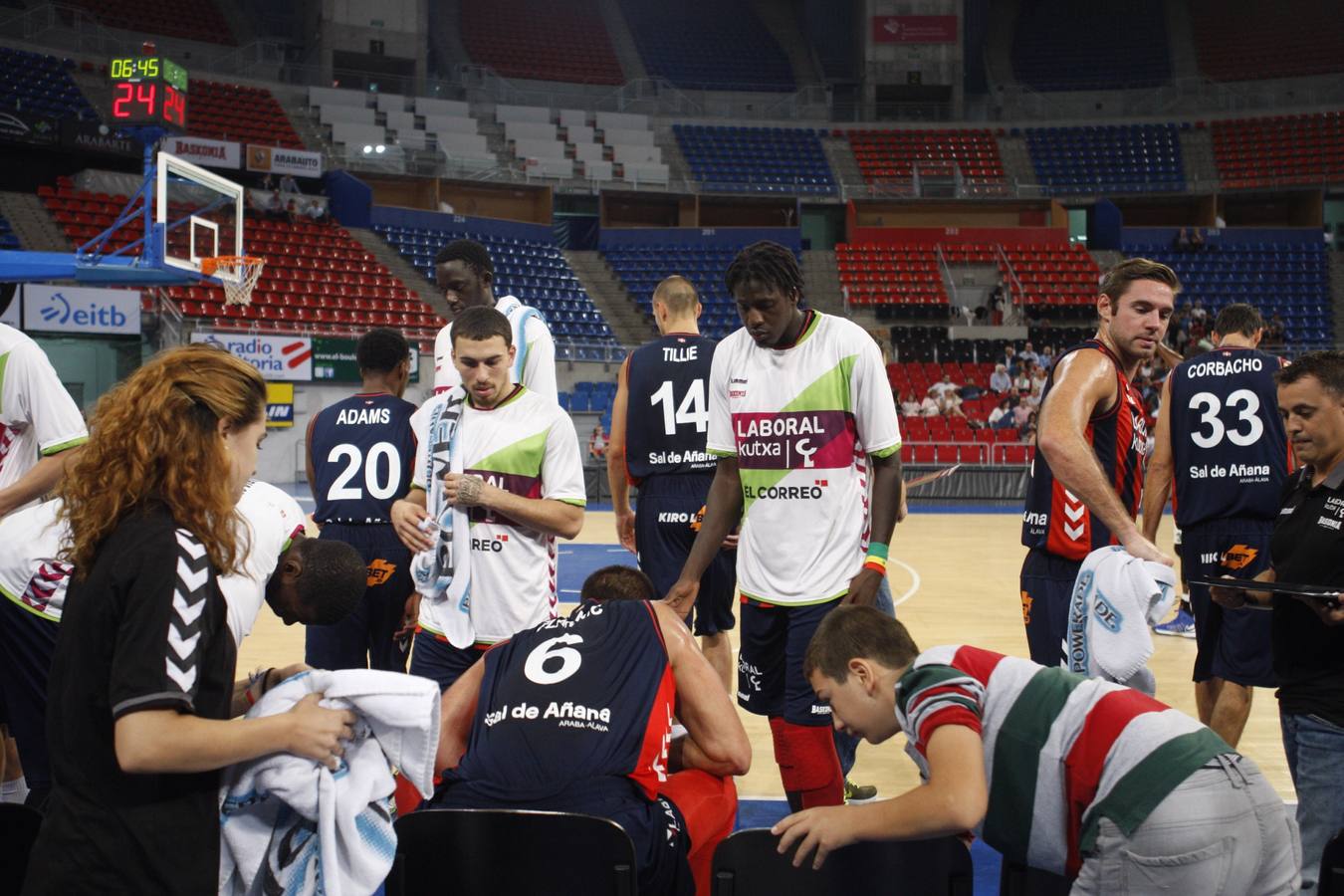 Amistoso entre Baskonia y PAU Orthez
