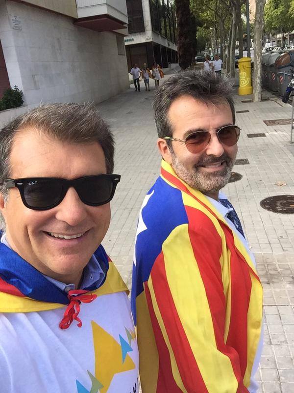 Joan Laporta y Xavier Sala-I-Martin