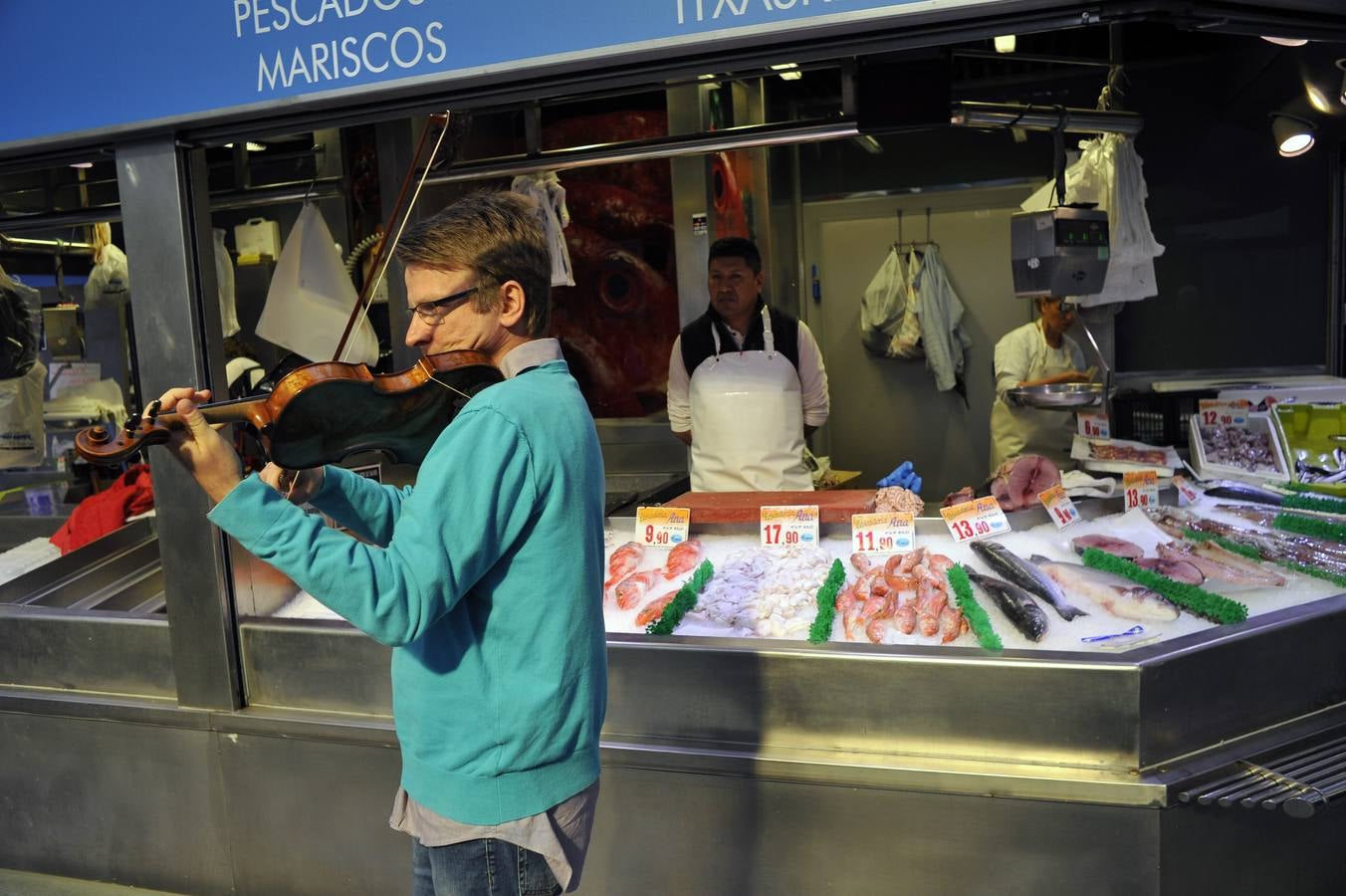 Rossini se cuela en el mercado de La Ribera