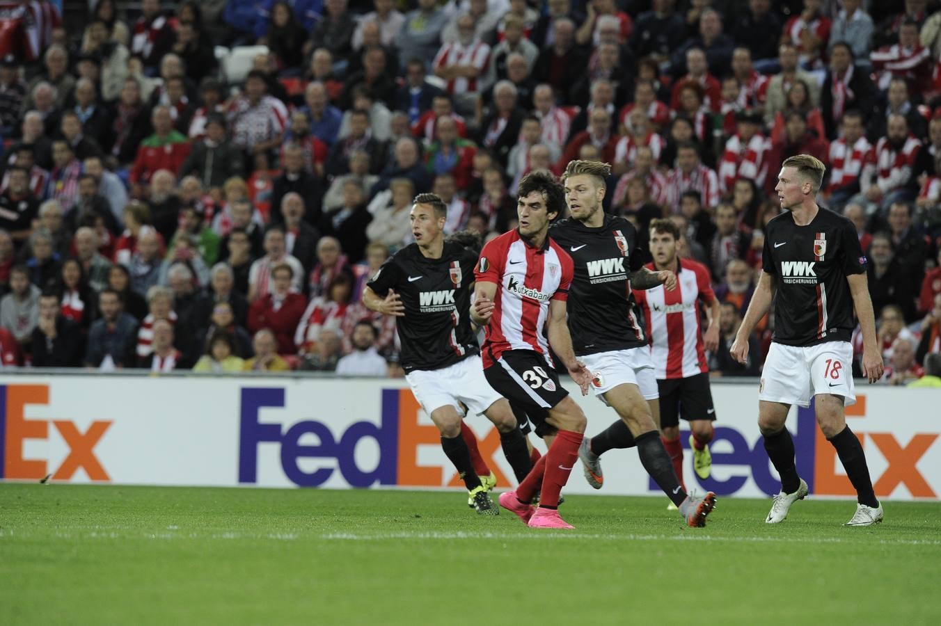 Las mejores imágenes del partido Athletic-Augsburgo