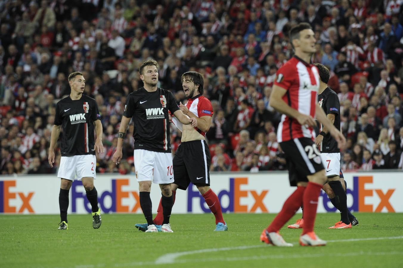 Las mejores imágenes del partido Athletic-Augsburgo