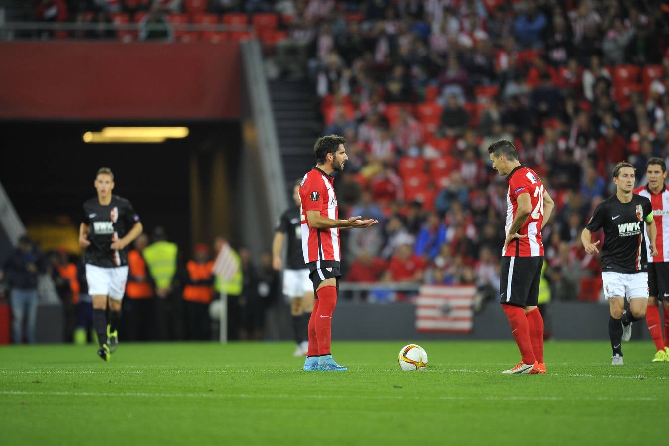 Las mejores imágenes del partido Athletic-Augsburgo