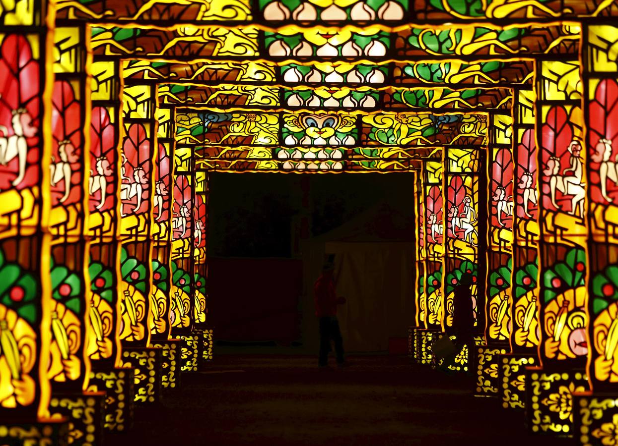 Luces mágicas iluminan Melbourne