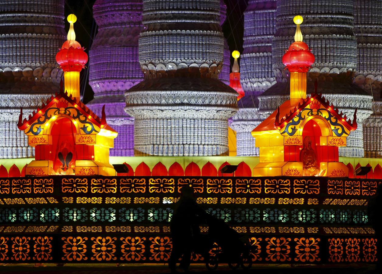 Luces mágicas iluminan Melbourne