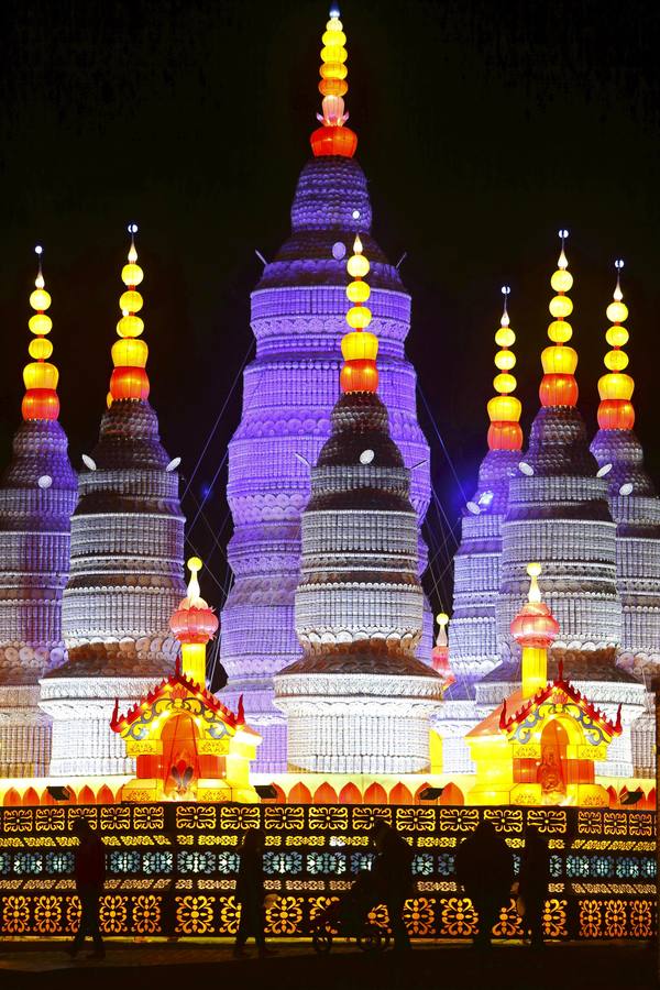 Luces mágicas iluminan Melbourne