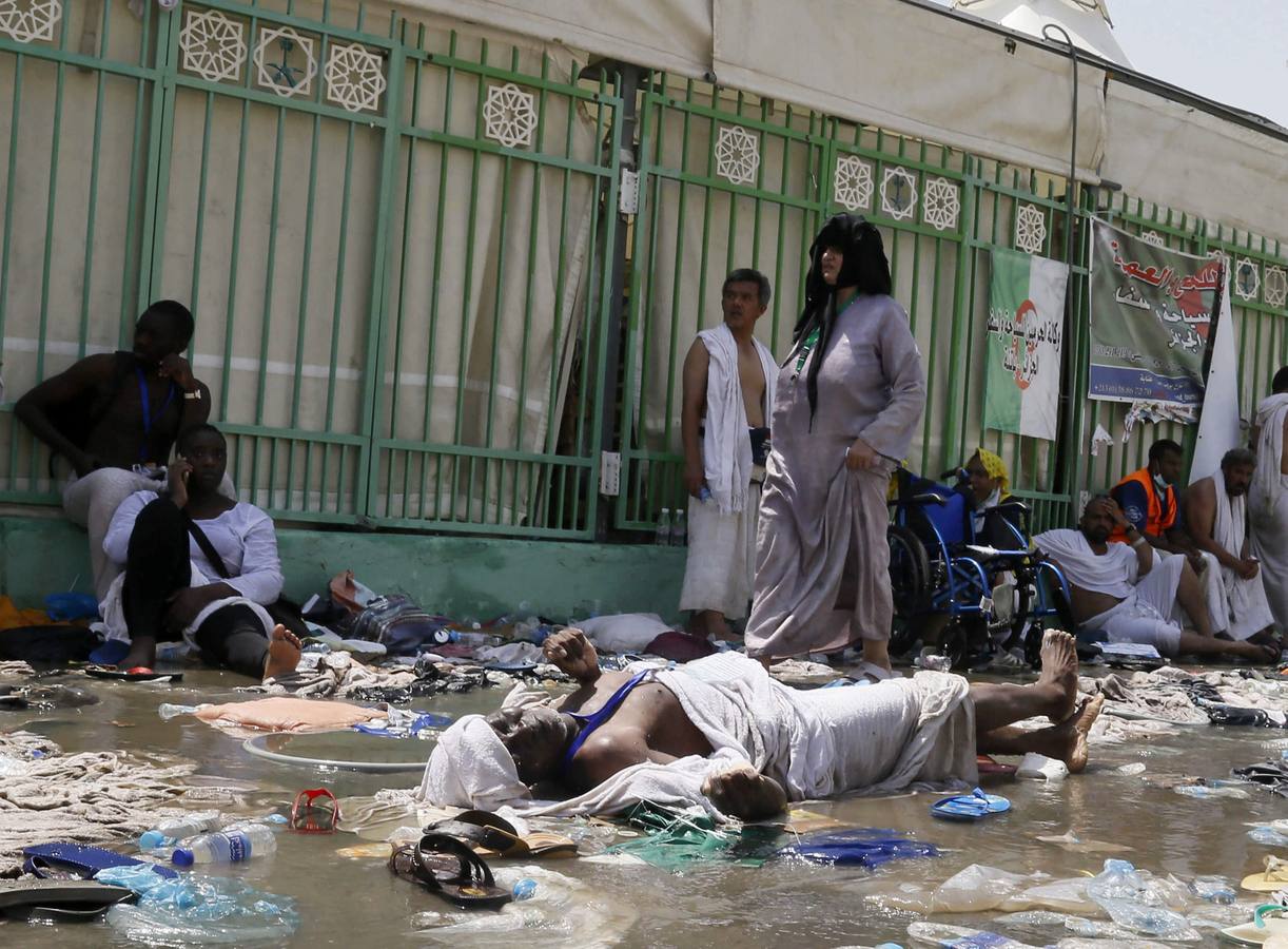 717 muertos en una avalancha de peregrinos en La Meca
