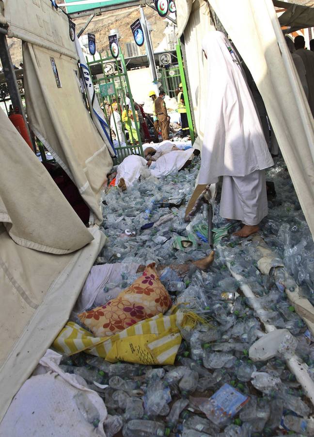 717 muertos en una avalancha de peregrinos en La Meca