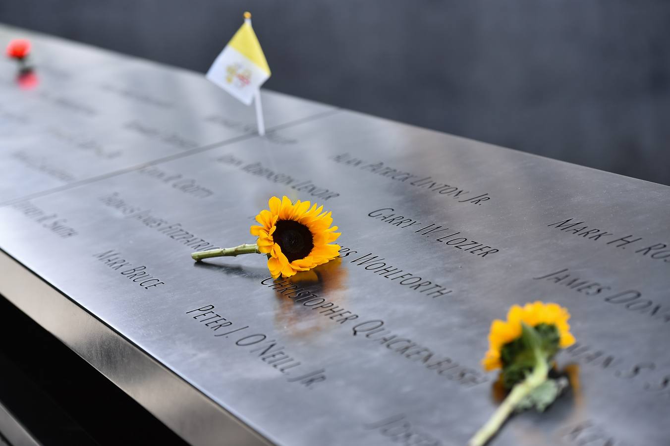 El Papa reza con líderes de otras religiones en la Zona Cero de Nueva York