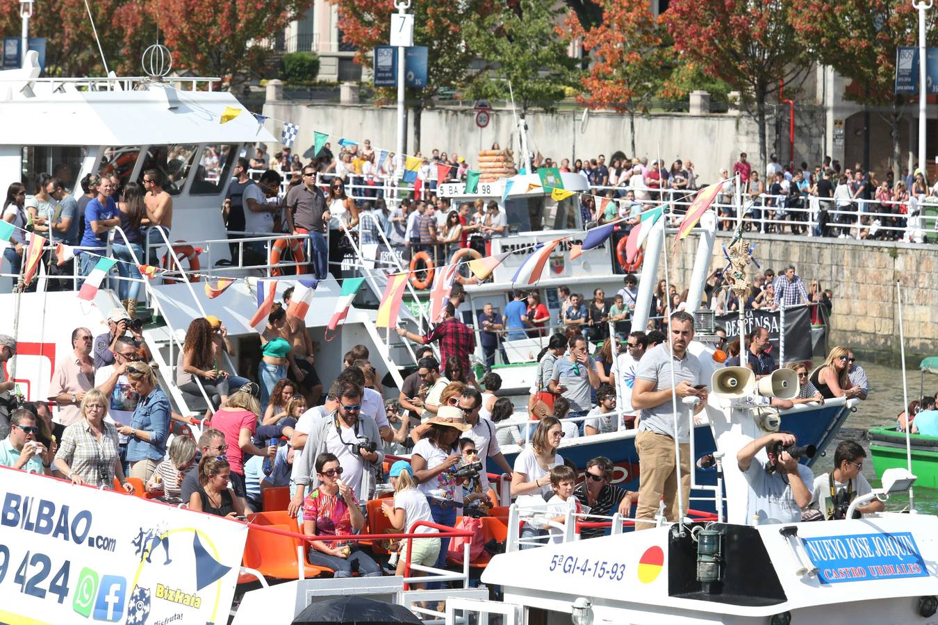 Bilbao vibra con los clavadistas