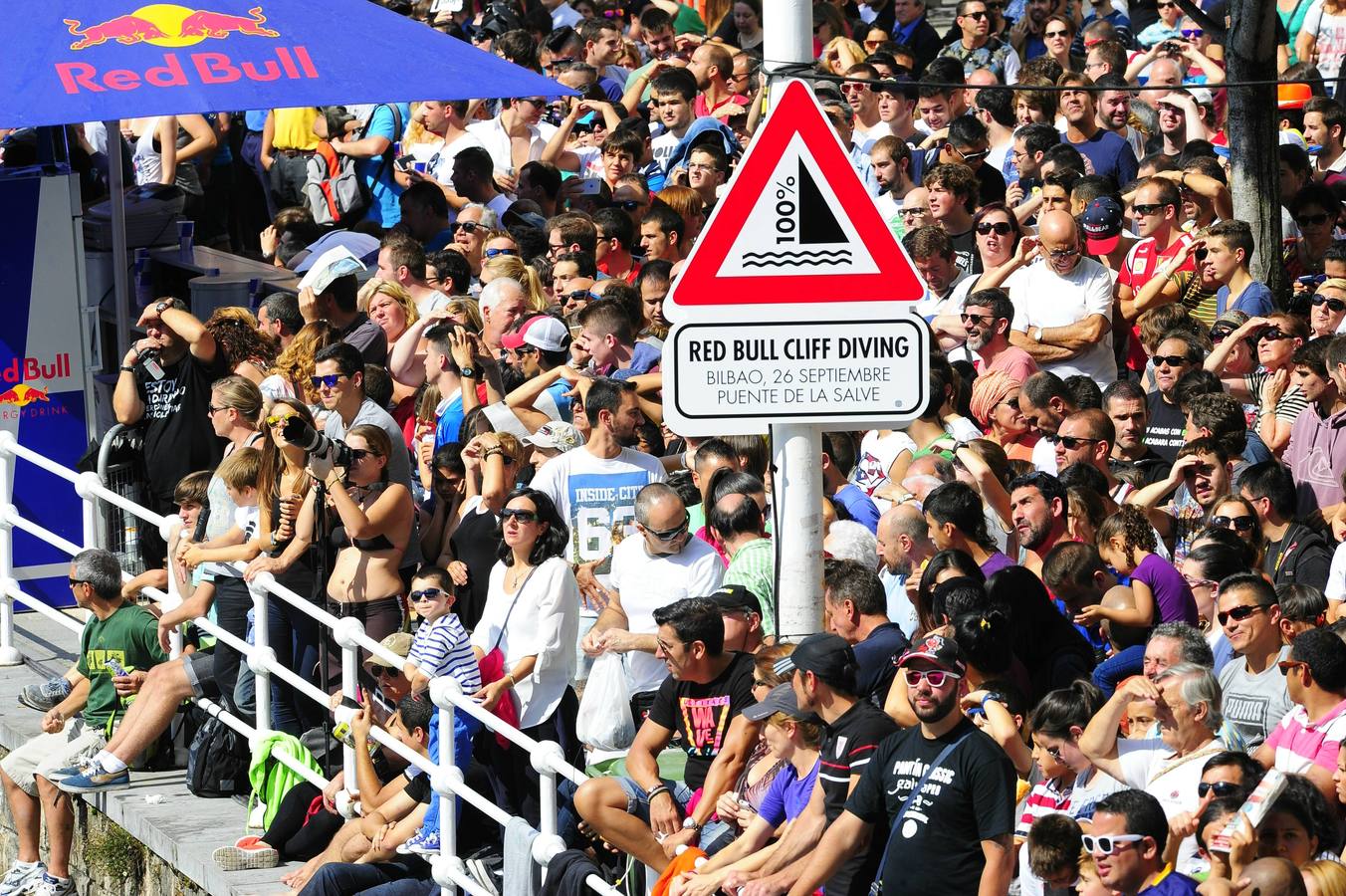 Bilbao vibra con los clavadistas
