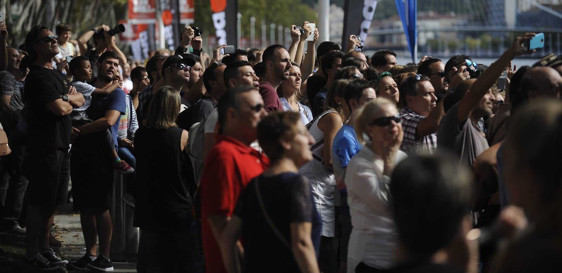 Bilbao vibra con los clavadistas