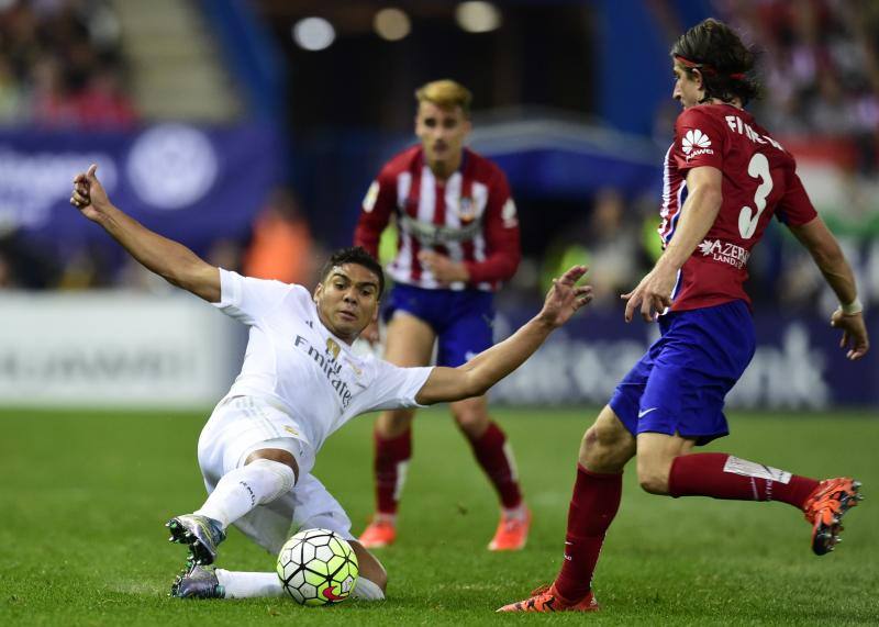 Las mejores imágenes del Atlético-Real Madrid