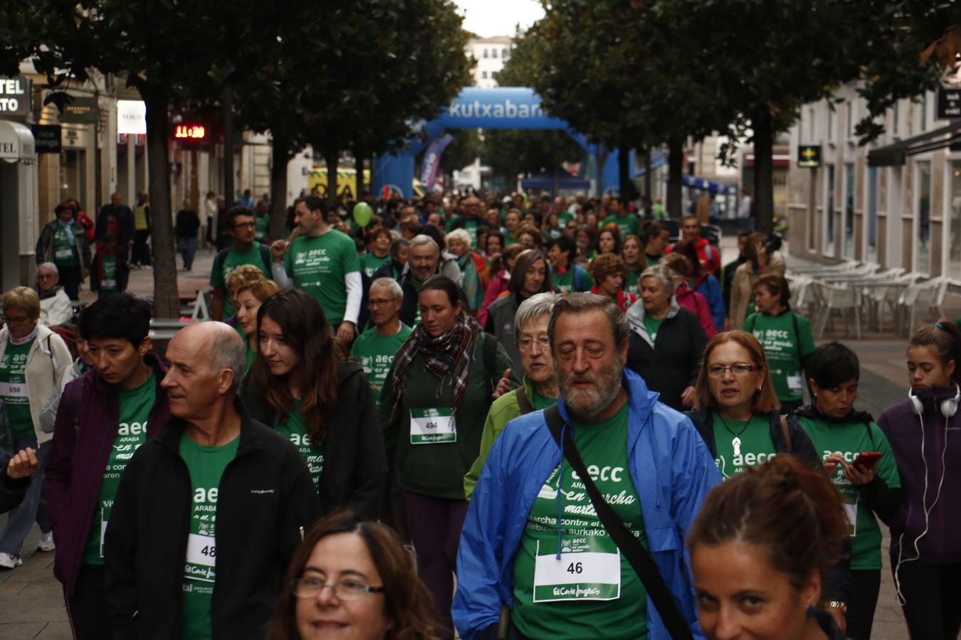 Primera Marcha contra el Cáncer de Vitoria