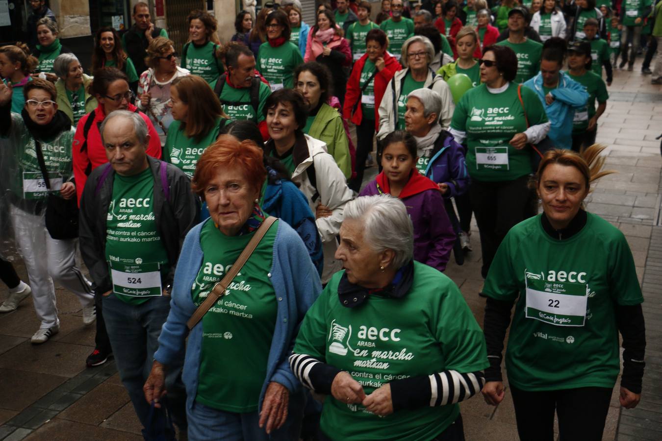Primera Marcha contra el Cáncer de Vitoria
