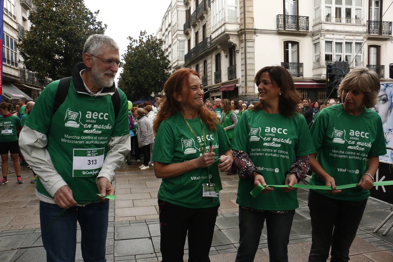 Primera Marcha contra el Cáncer de Vitoria