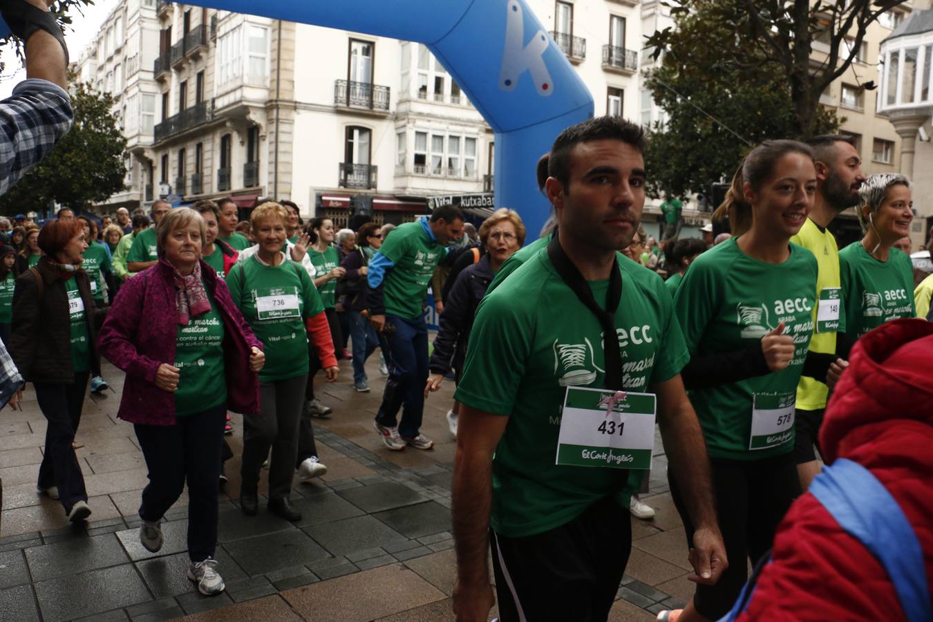 Primera Marcha contra el Cáncer de Vitoria