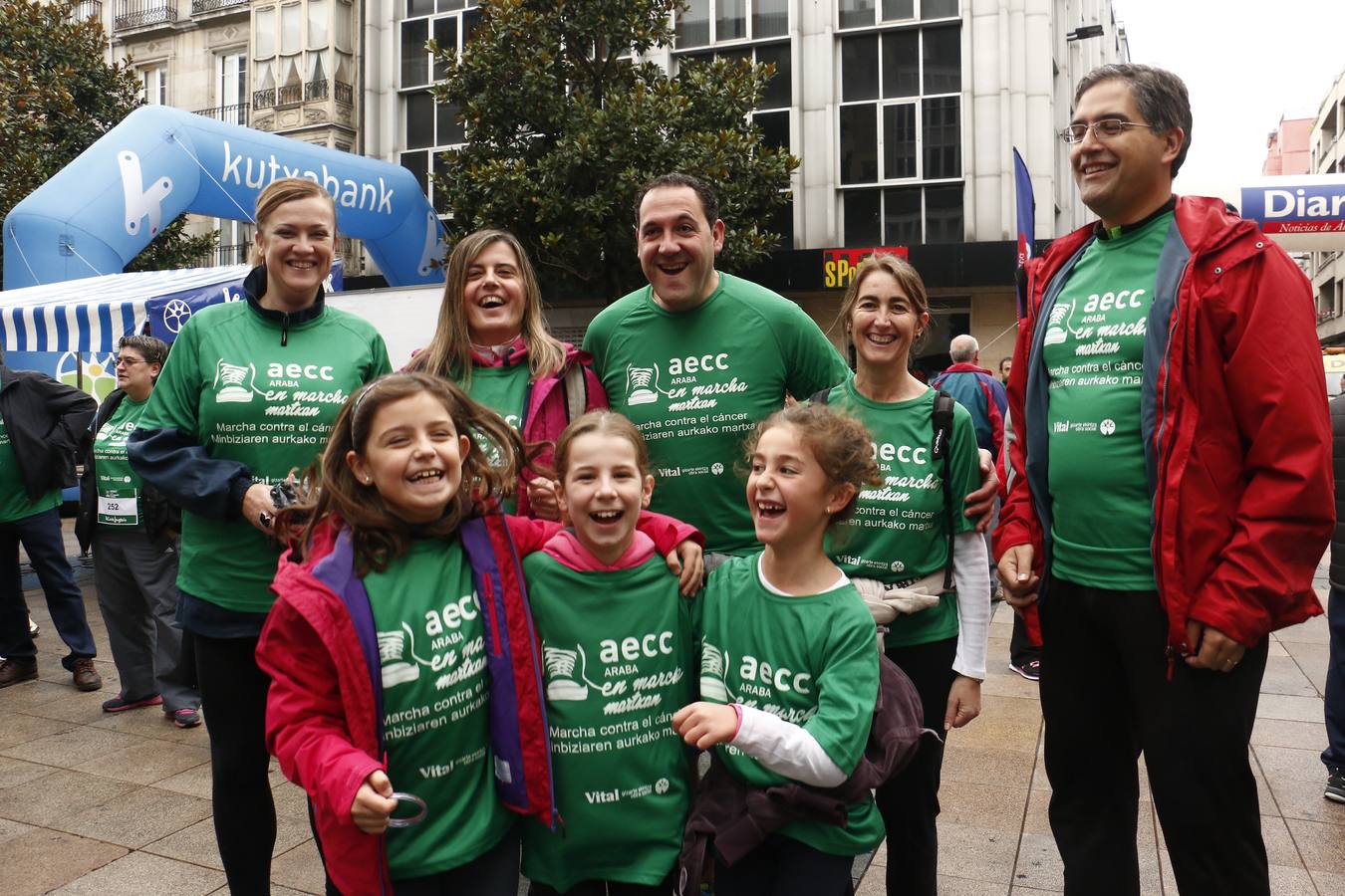 Primera Marcha contra el Cáncer de Vitoria