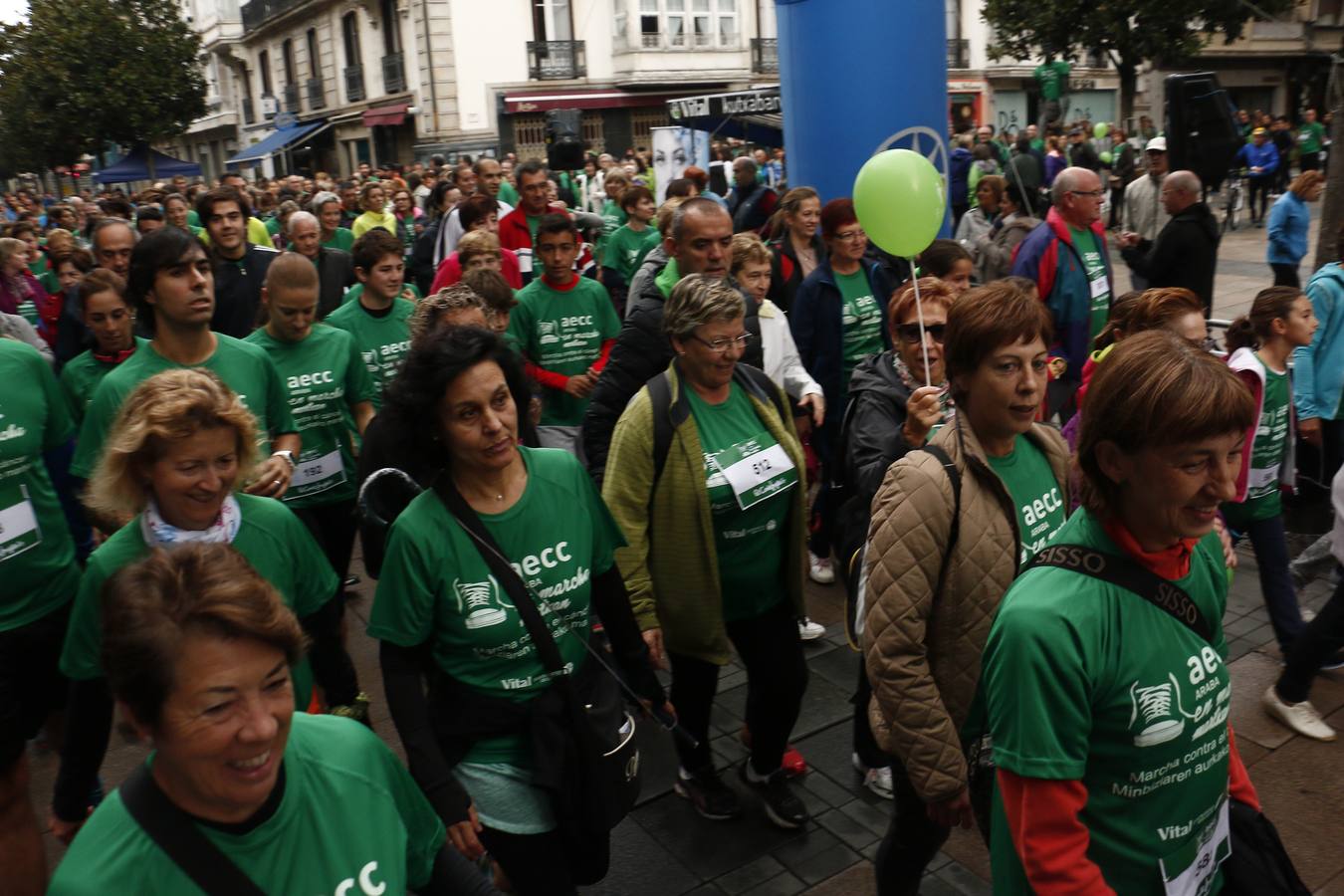 Primera Marcha contra el Cáncer de Vitoria