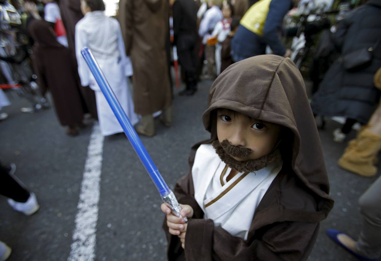 En Tokio se adelantan a Halloween