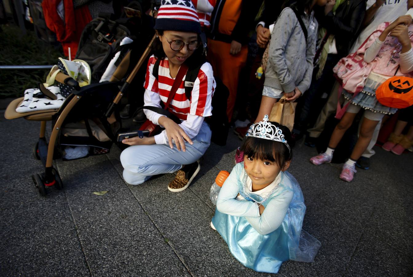 En Tokio se adelantan a Halloween