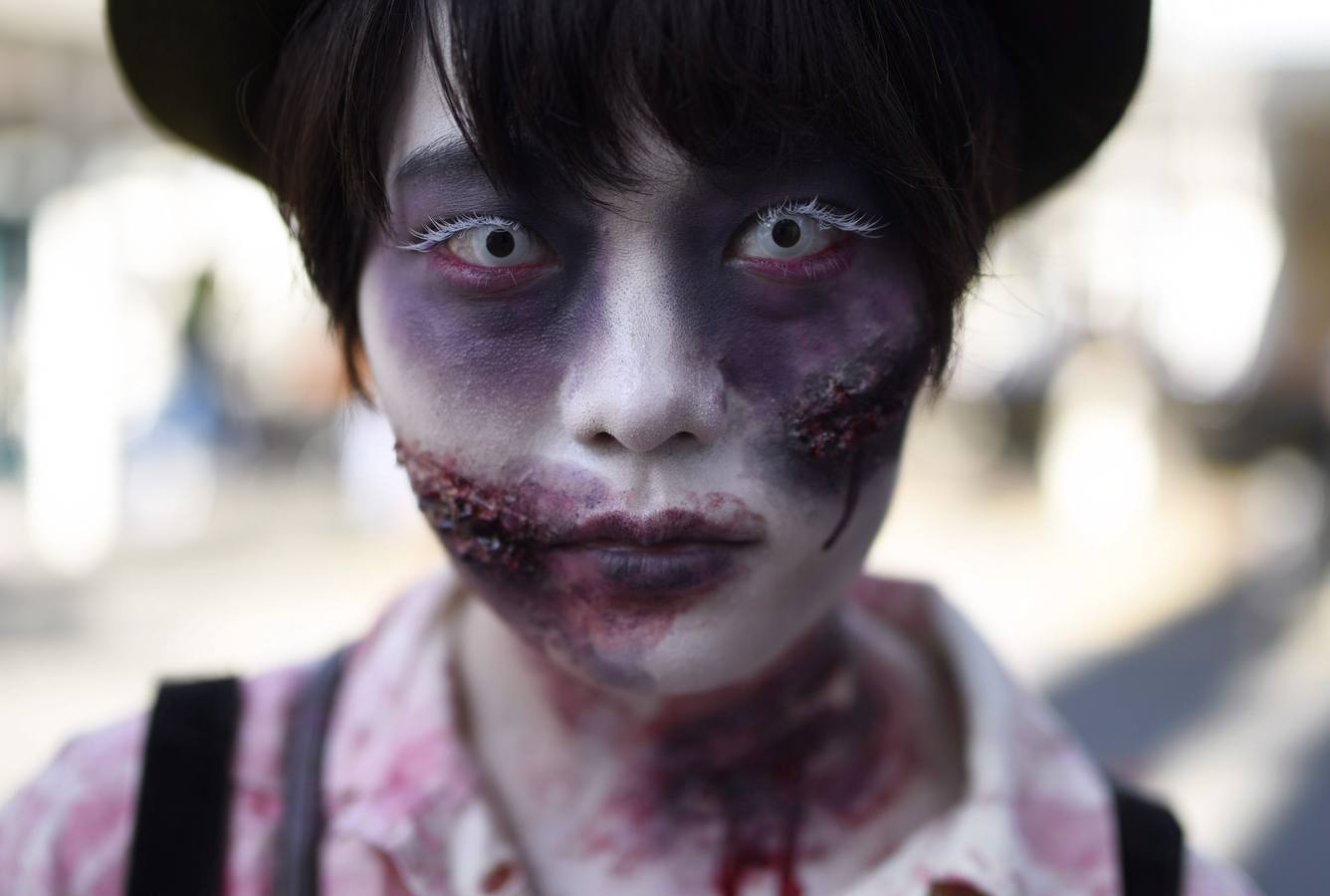 En Tokio se adelantan a Halloween