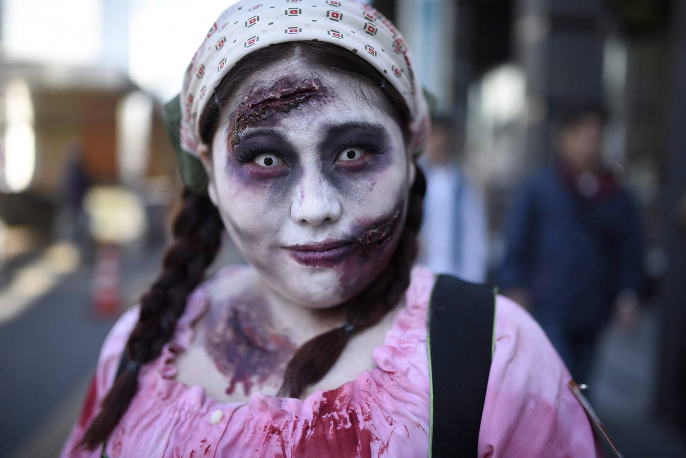 En Tokio se adelantan a Halloween