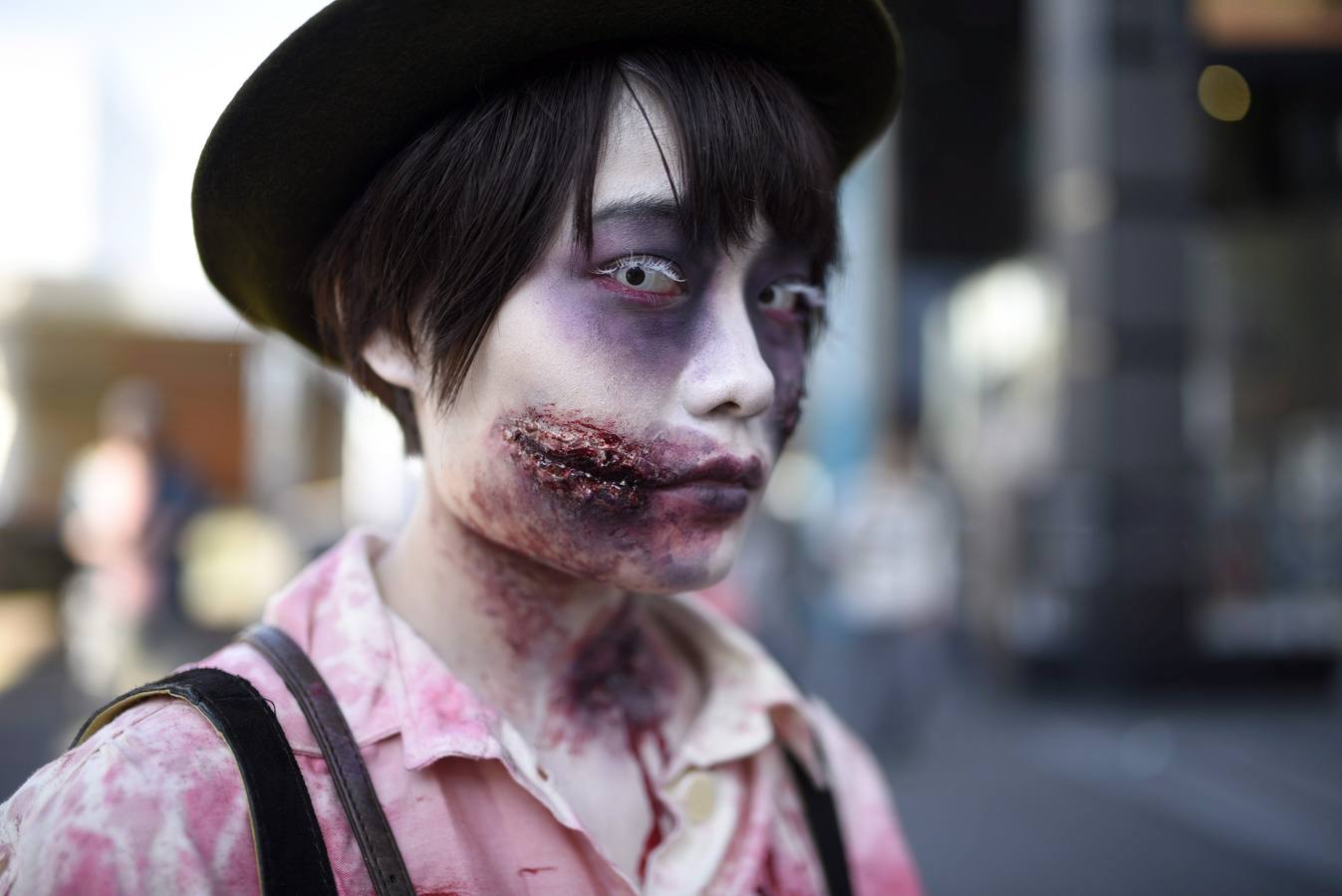 En Tokio se adelantan a Halloween