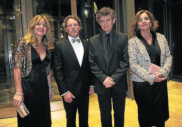 Maitane Echenique, Jesús Mari Lazkano, José Manuel Ballester y Martina Byrde.